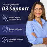 WOW Supplements Vitamin D3 softgels close-up