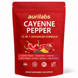 WSJAWH Cayenne Pepper Supplement 60 softgels front view