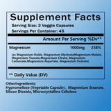 WSJAWH Magnesium Complex 12-in-1 supplement capsule close-up