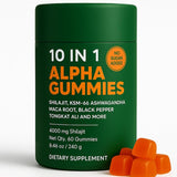 WSJAWH Shilajit Gummies front view with packaging