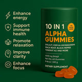 WSJAWH Shilajit Gummies in a travel pouch