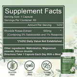 wuliao Rhodiola Rosea Capsules 500mg lifestyle scene