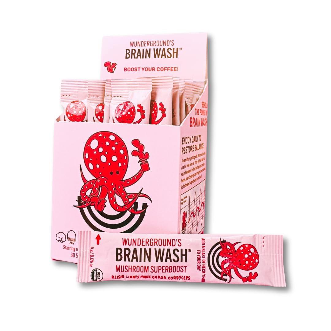 Wunderground Brain Wash 141g front view with packaging