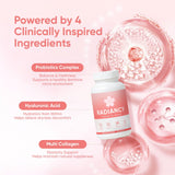 WXDOAU Prebiotic Capsules showing four capsules