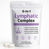 WXDOAU Prebiotic Supplement 6-in-1 Botanical Formula 60 Capsules front view