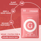 WXZTC Herbal Supplement Patches displayed on a flat surface