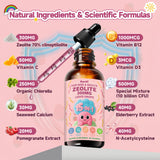 WyuuKi Zeolite Drops for Kids bottle side view