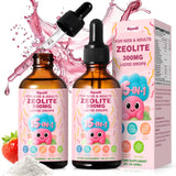 WyuuKi Zeolite Drops for Kids front view with packaging