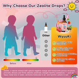 WyuuKi Zeolite Drops for Kids strawberry flavour label