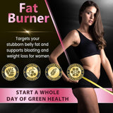 WZI Nighttime Fat Burner Capsules back view with ingredient list