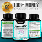 X Gold Health Alpha GPC supplement ingredients list