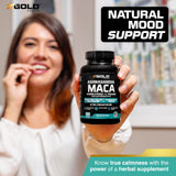 X Gold Health Ashwagandha Supplement in a lifestyle setting