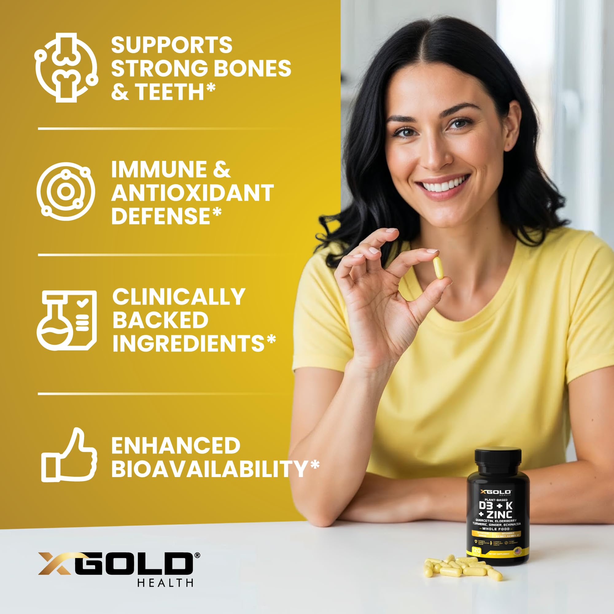 X Gold Health Daily Wellness Formula ingredients list