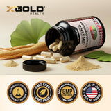 X Gold Health Ginseng Supplement in a lifestyle setting