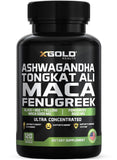 X Gold Health Herbal Complex Supplement front view