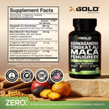 X Gold Health Herbal Complex Supplement side view