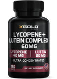 X Gold Health Lycopene + Lutein Complex 180 capsules front view