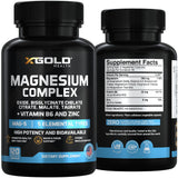 X Gold Health Magnesium Complex Supplement 500mg lifestyle scene