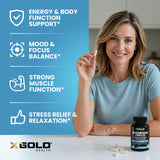 X Gold Health Magnesium Complex Supplement 500mg packaging
