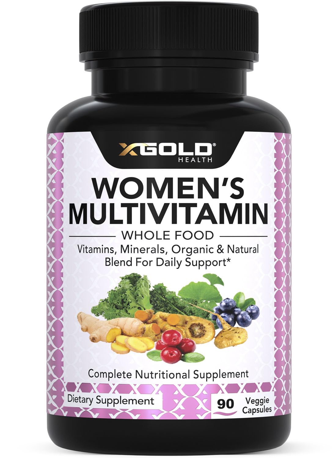 X Gold Health Multivitamin Capsules front view with packaging