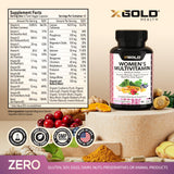 X Gold Health Multivitamin Capsules side view showing capsule details