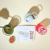 Xalya Green Tea Extract Powder in a coffee cup
