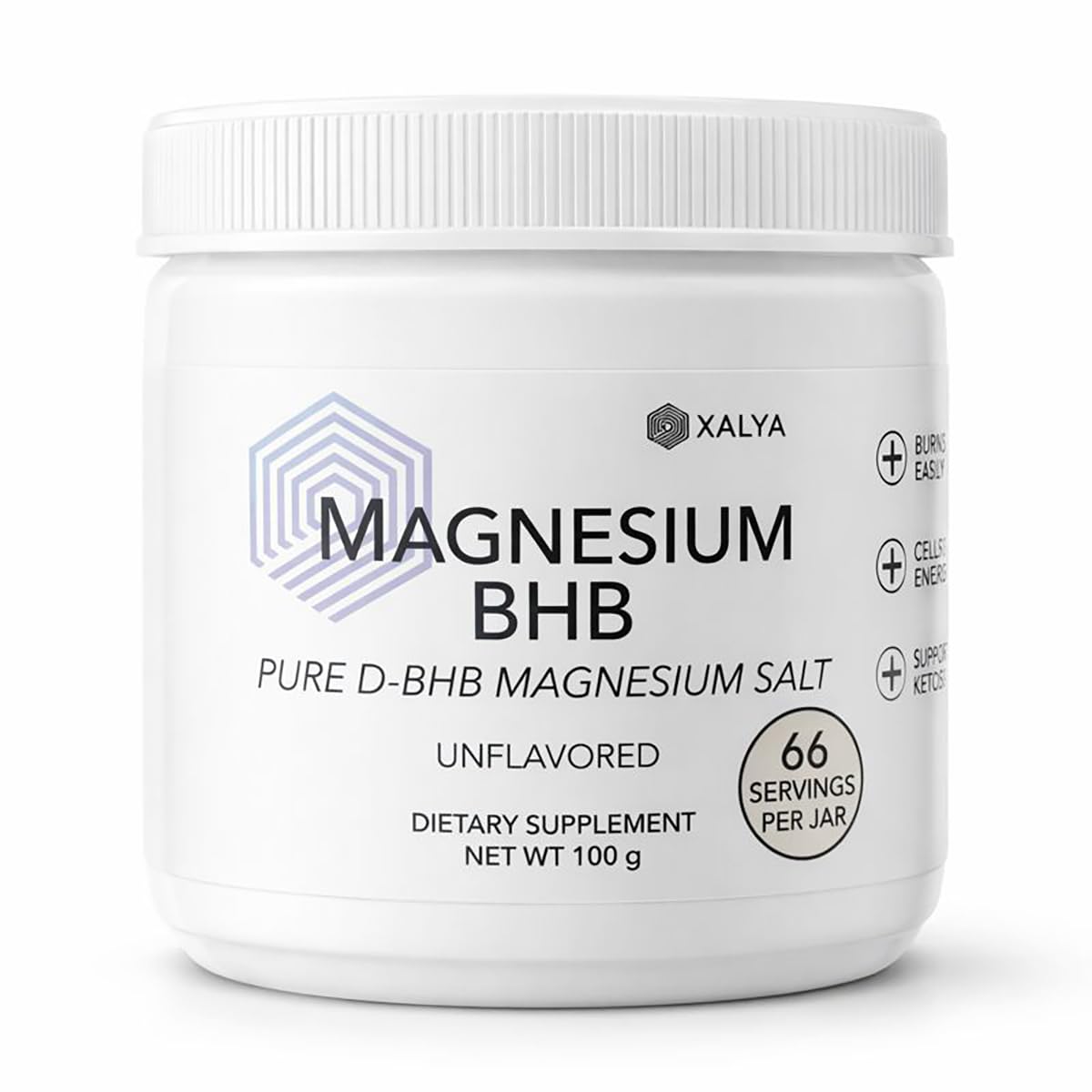 Xalya Magnesium D-BHB Supplement 150g powder front view