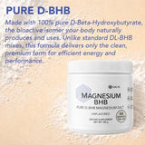Xalya Magnesium D-BHB Supplement 150g powder packaging
