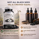 XCBBDY Black Seed Oil Softgels bottle top view
