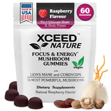 XCEED NATURE Functional Mushrooms Gummies 60 Count front view