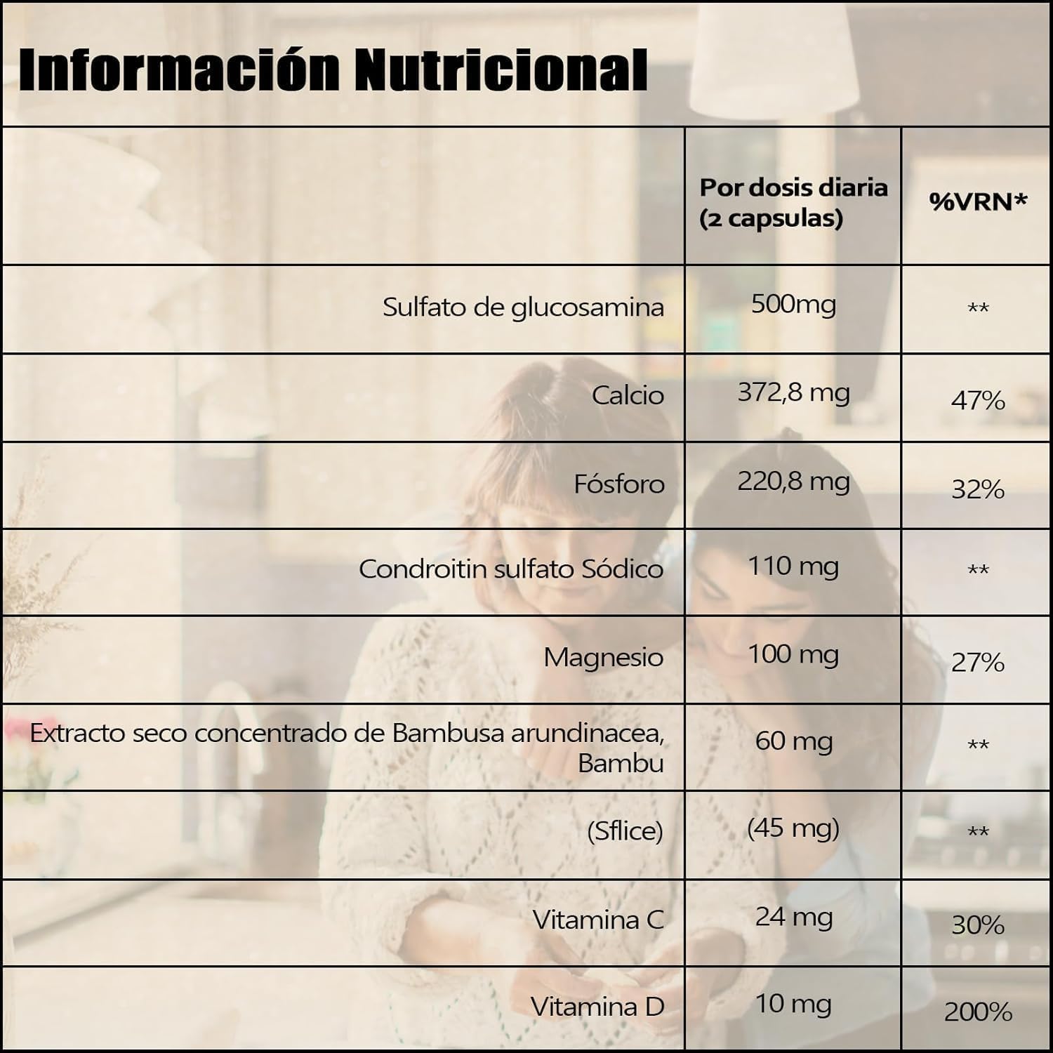 XCFXCF Chondroitin Joint Support Tablets on a table