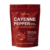 XCFXCF Natural Cayenne Pepper Softgels front view