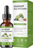 XCFXCF Organic Soursop Graviola Extract Drops 5000mg front view