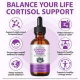 XCTTDXEH Cortisol Support Drops ingredients list