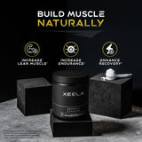 XEELA Creatine Supplement 249g in a kitchen setting