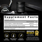 XEELA Creatine Supplement 249g nutritional information
