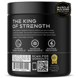 XEELA Creatine Supplement 249g scoop and powder