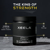 XEELA Creatine Supplement 249g side view