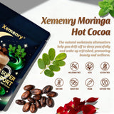 Xemenry Moringa Hot Cocoa Powder Mix 222g close-up of powder