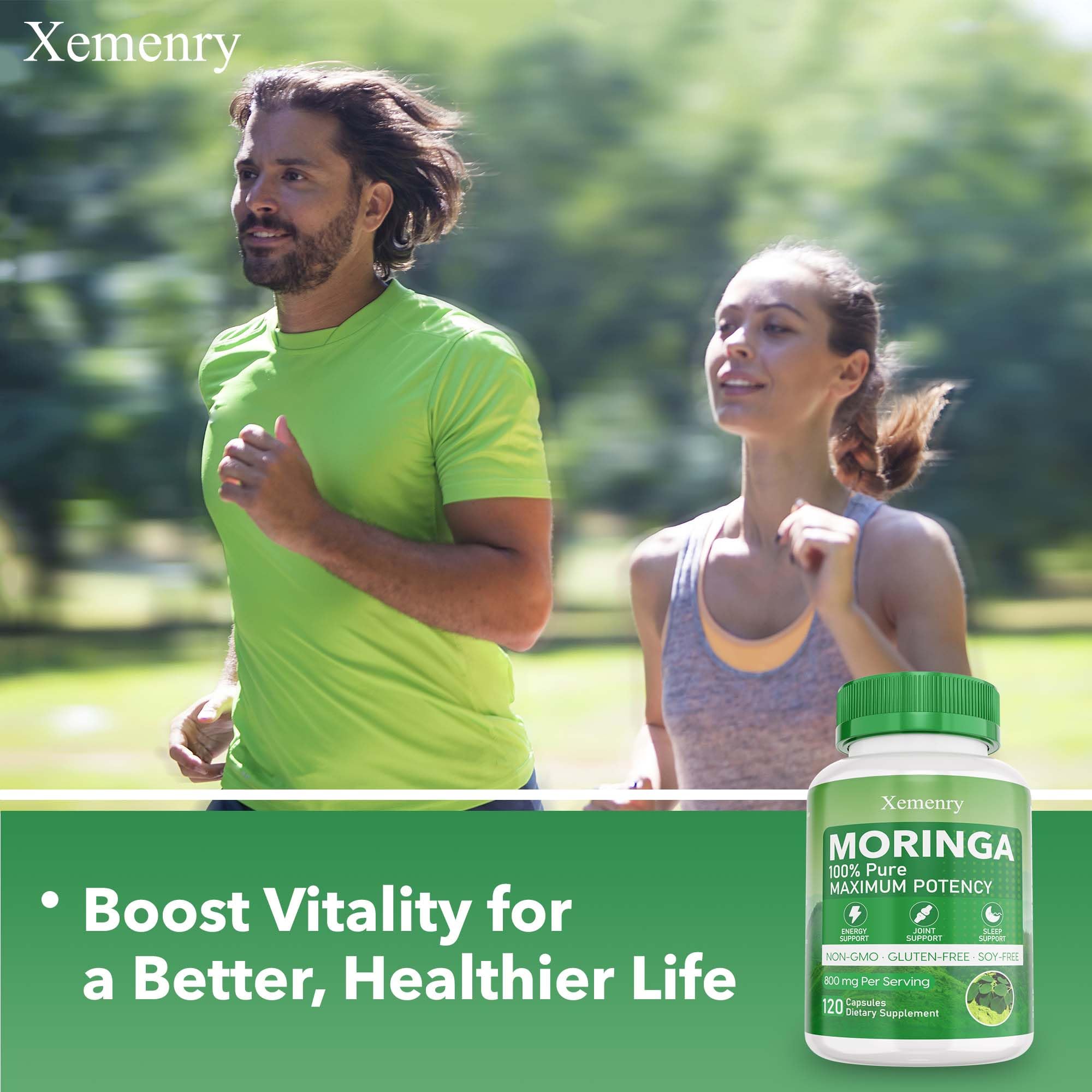 Xemenry Moringa Oleifera Capsules packaging details