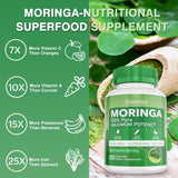 Xemenry Moringa Oleifera Capsules with measuring spoon