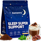 Xemenry Nightly daily wellness Magnesium Hot Cocoa front view packaging
