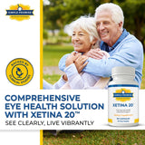 Xetina 20 supplement box with nutritional information