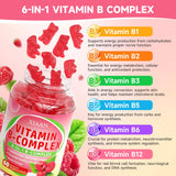 XIAAN B-Complex Gummies nutritional information on back