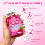 XIAAN Beet Root Gummies on a wooden table