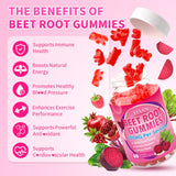 XIAAN Beet Root Gummies open packaging with gummies