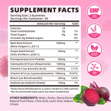 XIAAN Beet Root Gummies raspberry flavour gummy