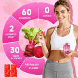 XIAAN Beet Root Gummies with fresh beetroot