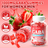 XIAAN GABA Gummies 1000mg with vitamins B6, B12, D3
