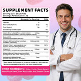 XIAAN Lutein Gummies sugar-free raspberry flavour